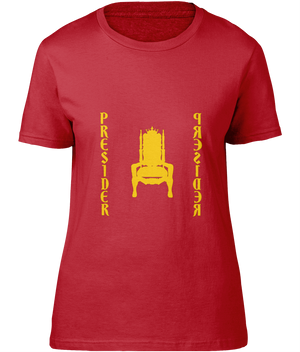 'Towers Of Authority' Women's Premium T-Shirt (Red)
