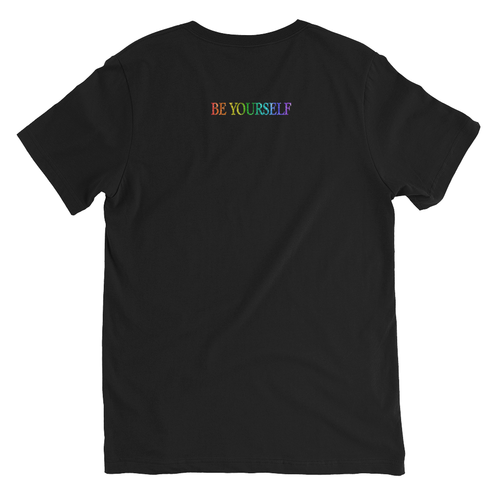 Be Yourself Unisex Short Sleeve V-Neck T-Shirt