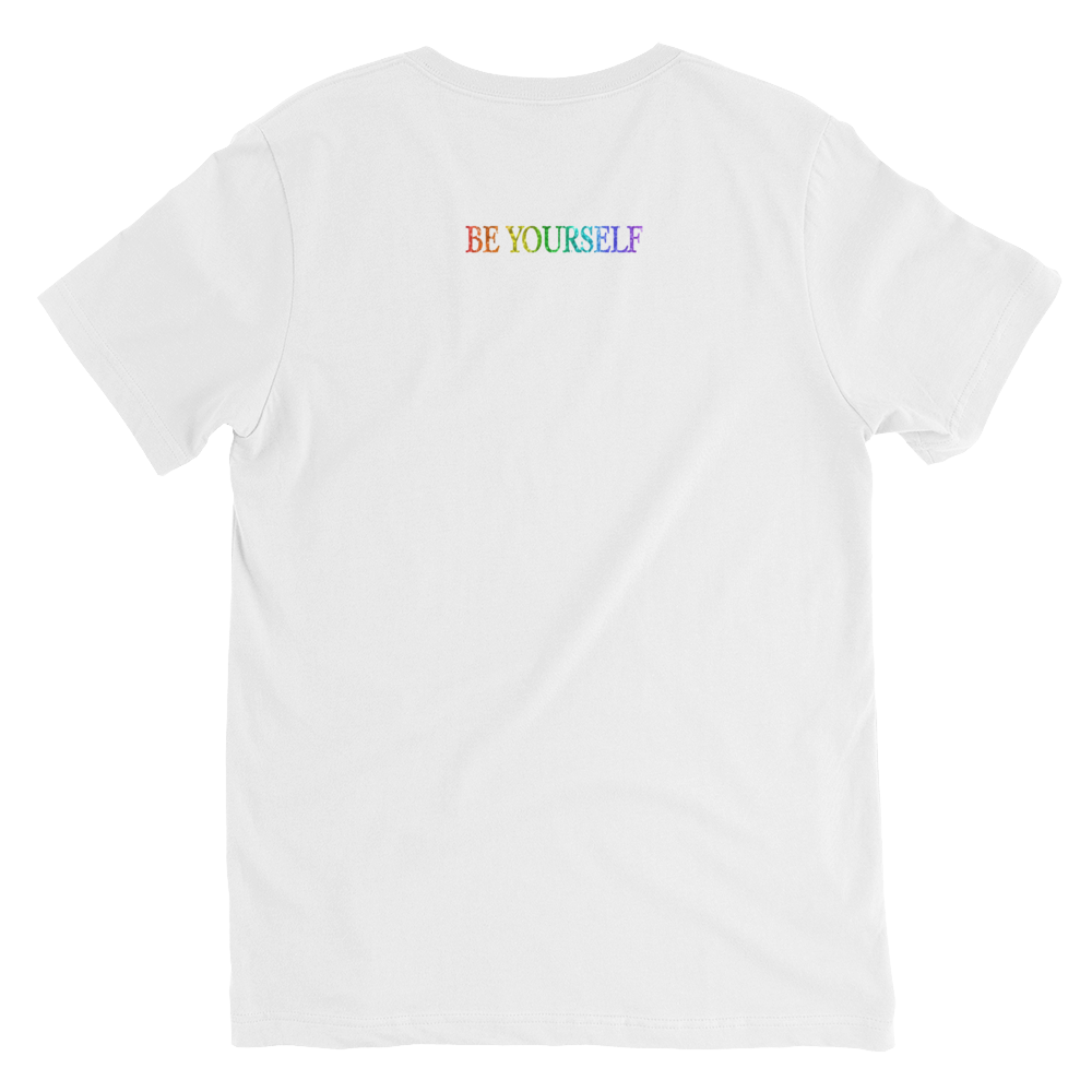 Be Yourself Unisex Short Sleeve V-Neck T-Shirt