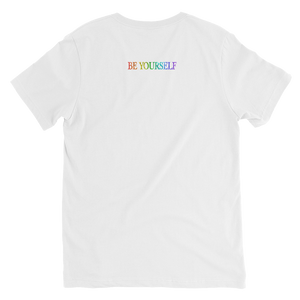 Be Yourself Unisex Short Sleeve V-Neck T-Shirt